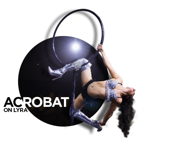 Acrobat on Lyra